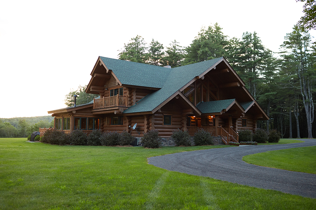 This Lavish 57 Acre Estate In New York Is Going To Auction With No Reserve Cabin