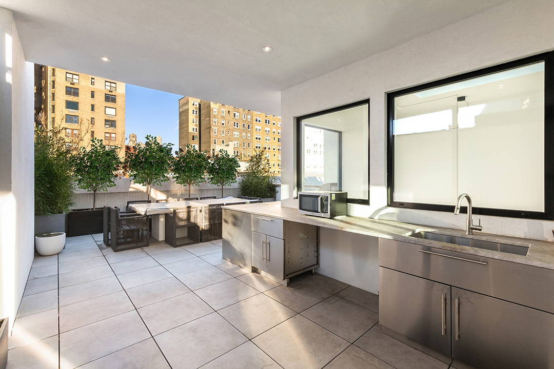 Tour The Most Expensive Townhouse For Sale On The Upper West Side Outdoor Kitchen
