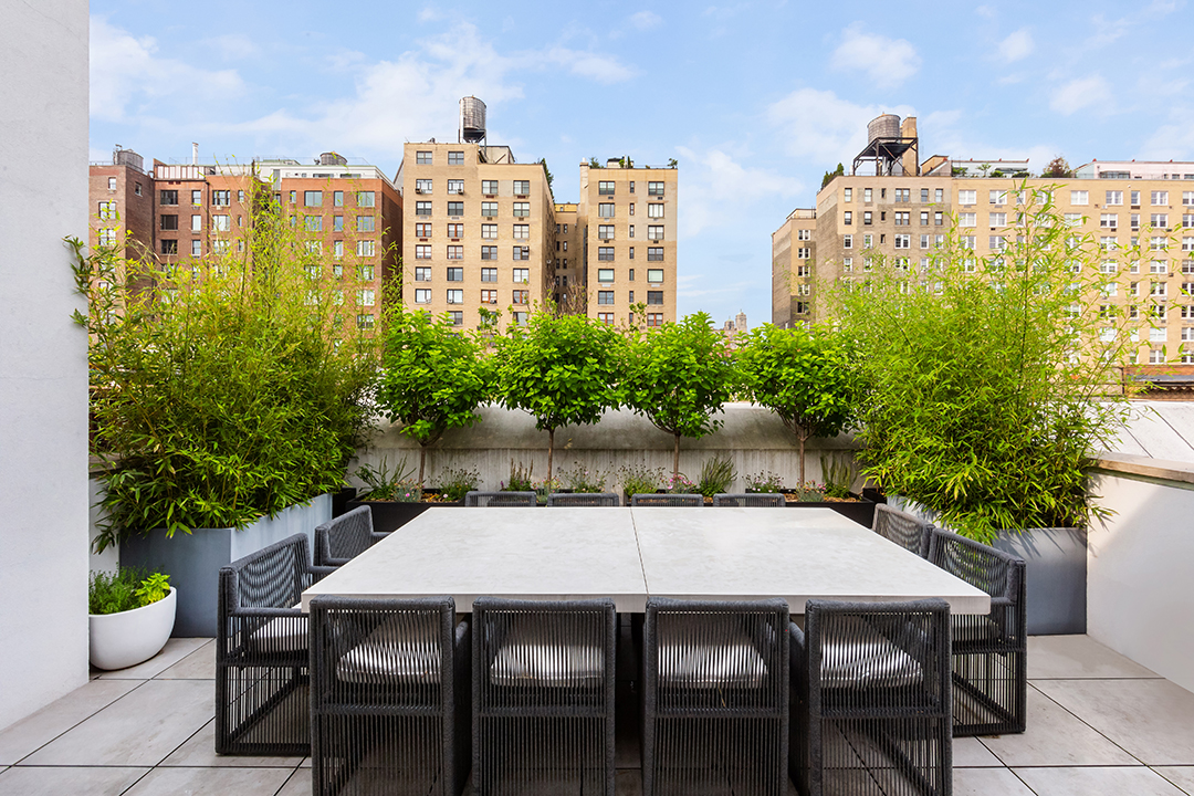 Tour The Most Expensive Townhouse For Sale On The Upper West Side Dining Outdoor