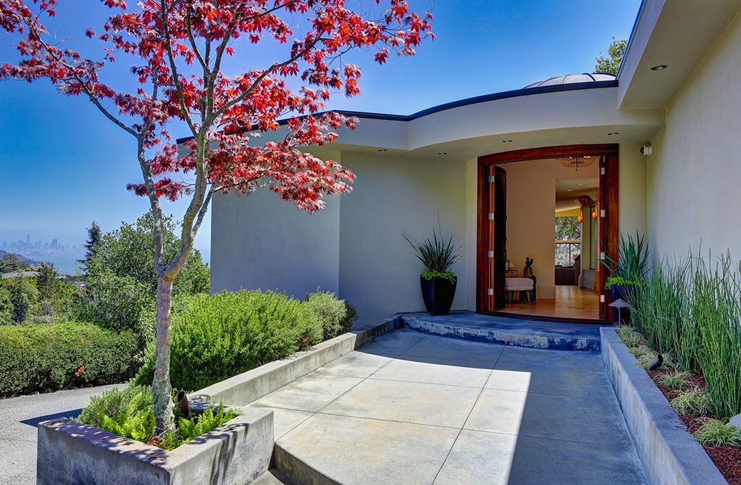 Musician Carlos Santana Lists Cool Contemporary In The Hills Of Tiburon Ca Entry B