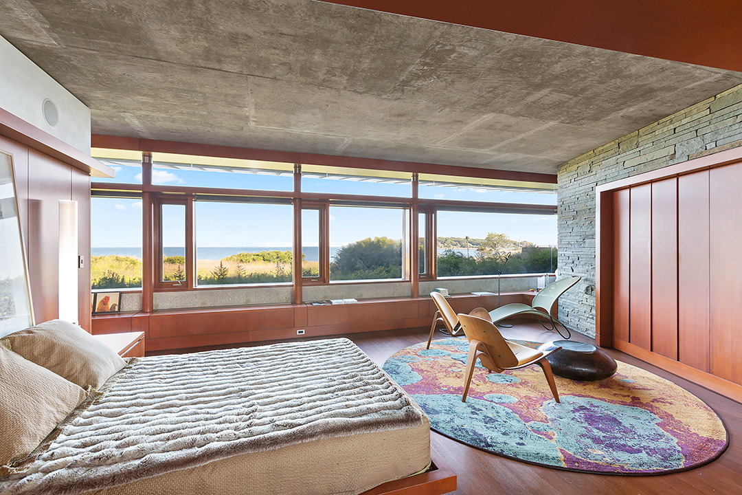 World Renowned Architect William Pedersens Shelter Island Home Asks 7m Bedroom