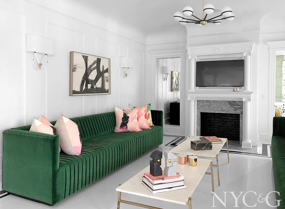 Meet Cara Woodhouse Rising Star Interior Design Couch