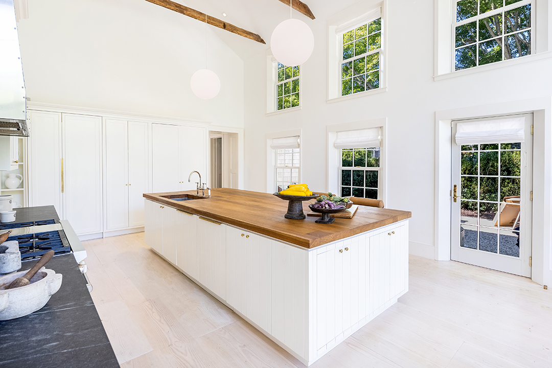 Captain John Hulbert Sag Harbor Home Kitchen