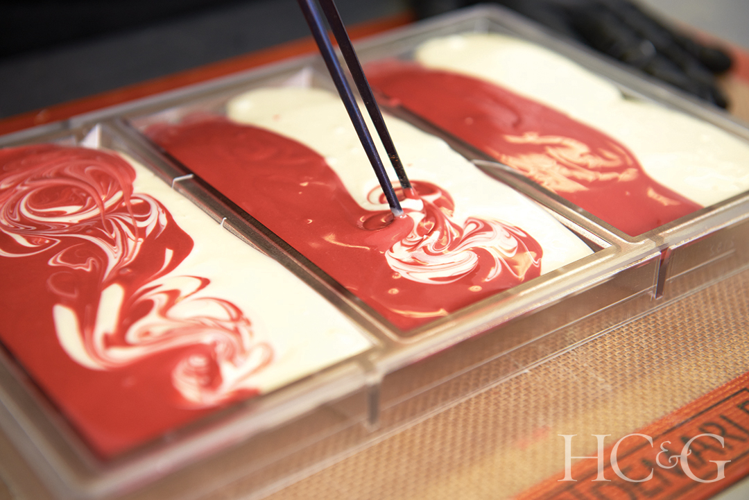 Strawberries And Cream Swirls Chocolate