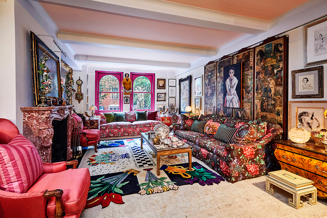 Gloria Vanderbilt Beekman Place Apartment Family Room