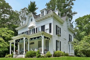 Actress Arlene Dahl And Designer Marc Rosen List Longtime Hudson Valley Weekend Home Side View