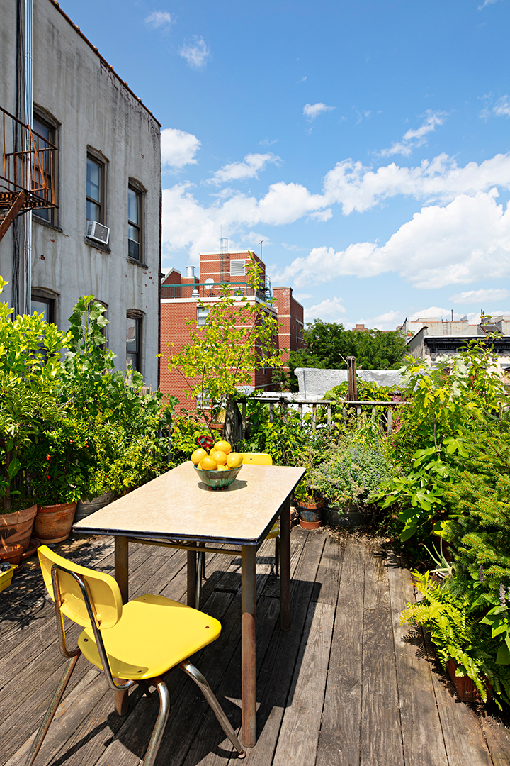 The Nyc Home And Art Studio Of Late Abstract Expressionist Jay Rosenblum Lists Terrace B