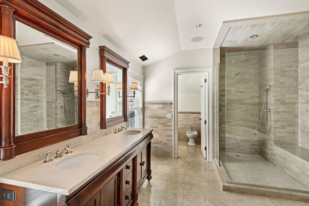 Larry Rivers Former Southampton Home Bathroom