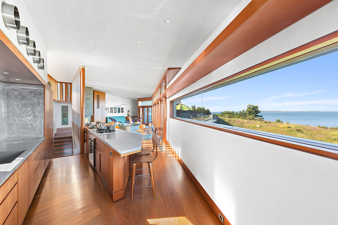 World Renowned Architect William Pedersens Shelter Island Home Asks 7m Kitchen