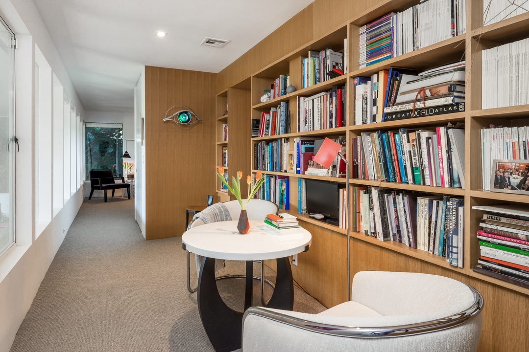 Raphael Soriano Los Feliz Gogol Midcentury Modern House Library