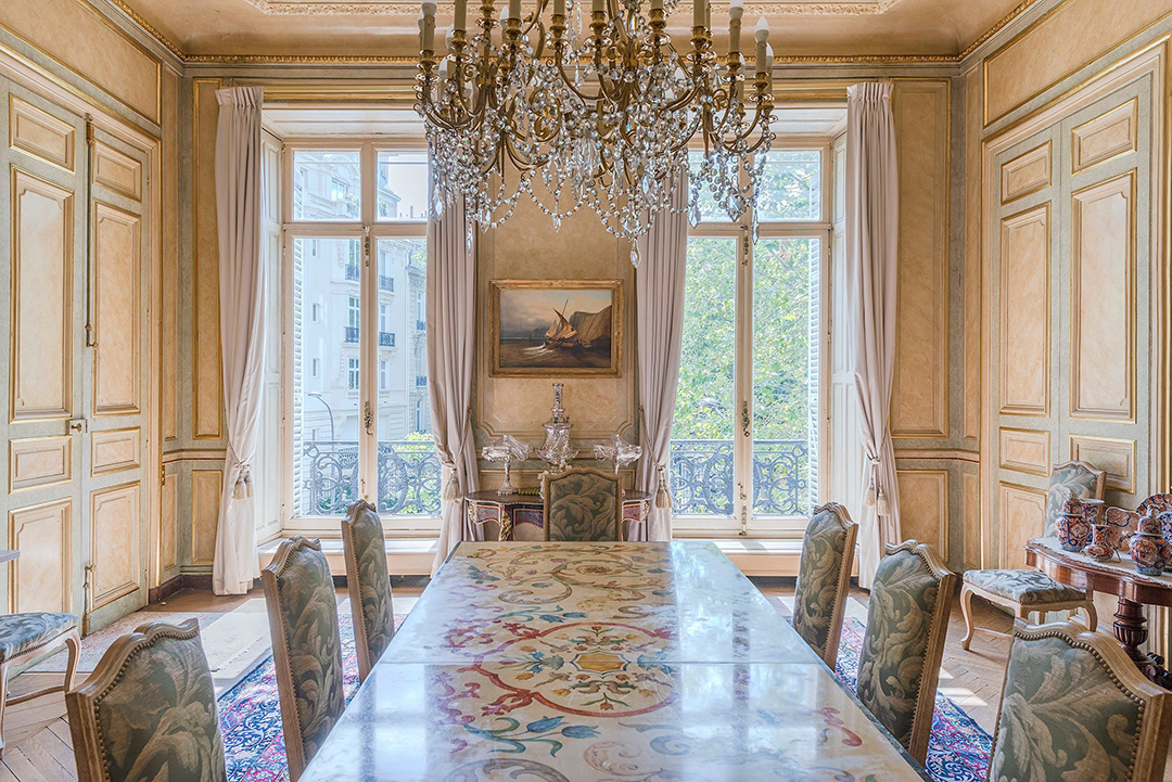 Paris Apartment Dining Room