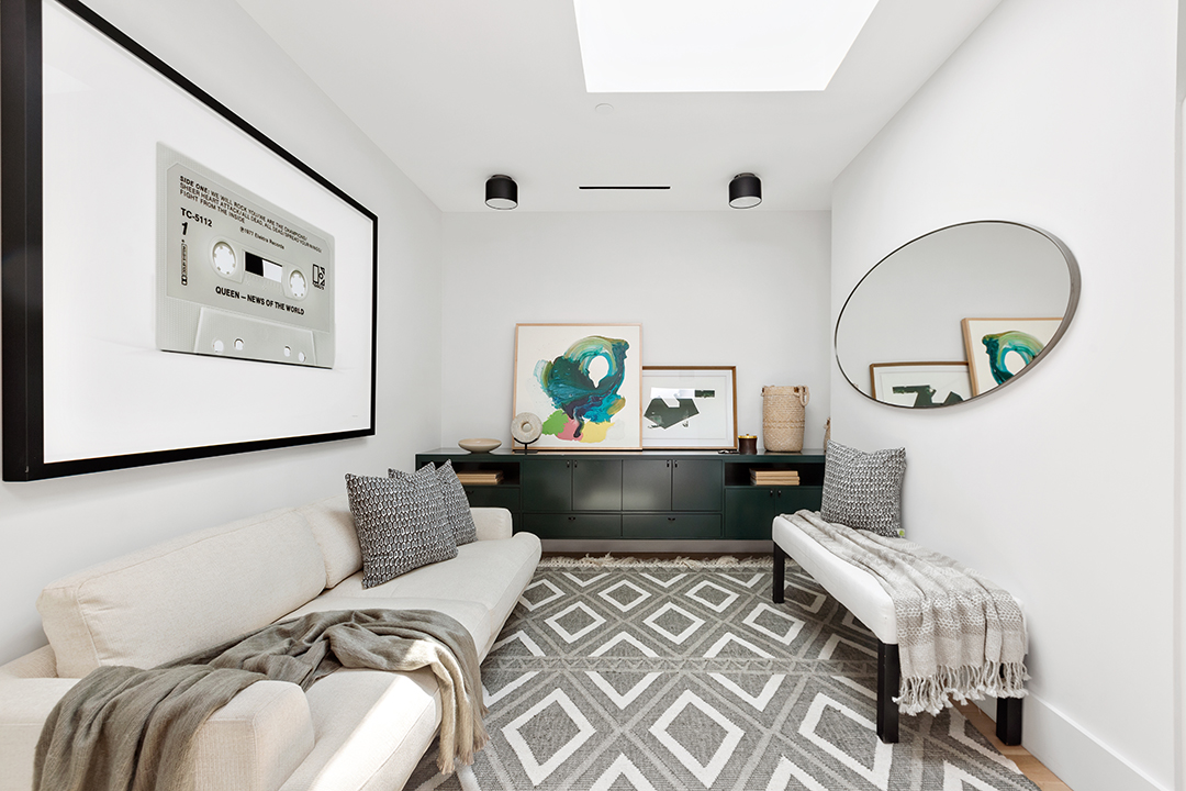 Nyc Doctors Row Townhouse Media Room