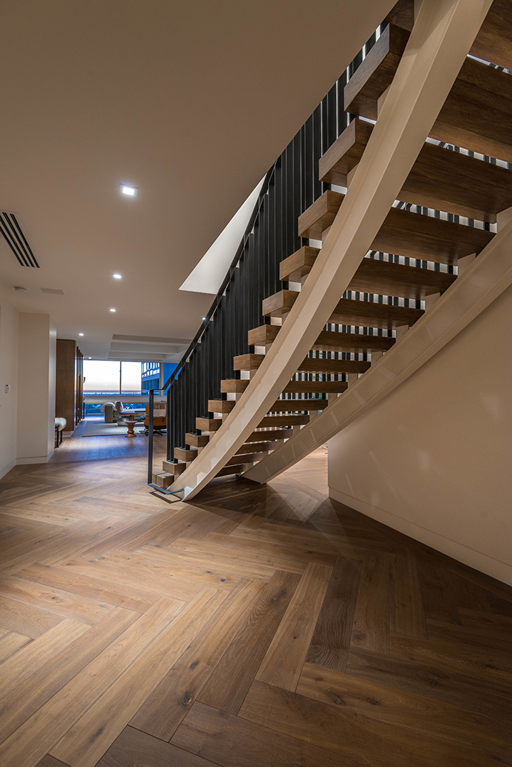 Celebrated Director Robert Wises Former Century Towers Pad Hits The Market Staircase
