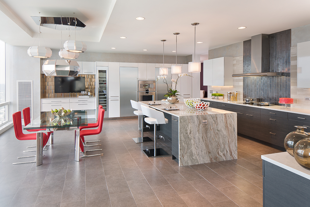 A Contemporary Kitchen Where High Design and High-Performance Meet