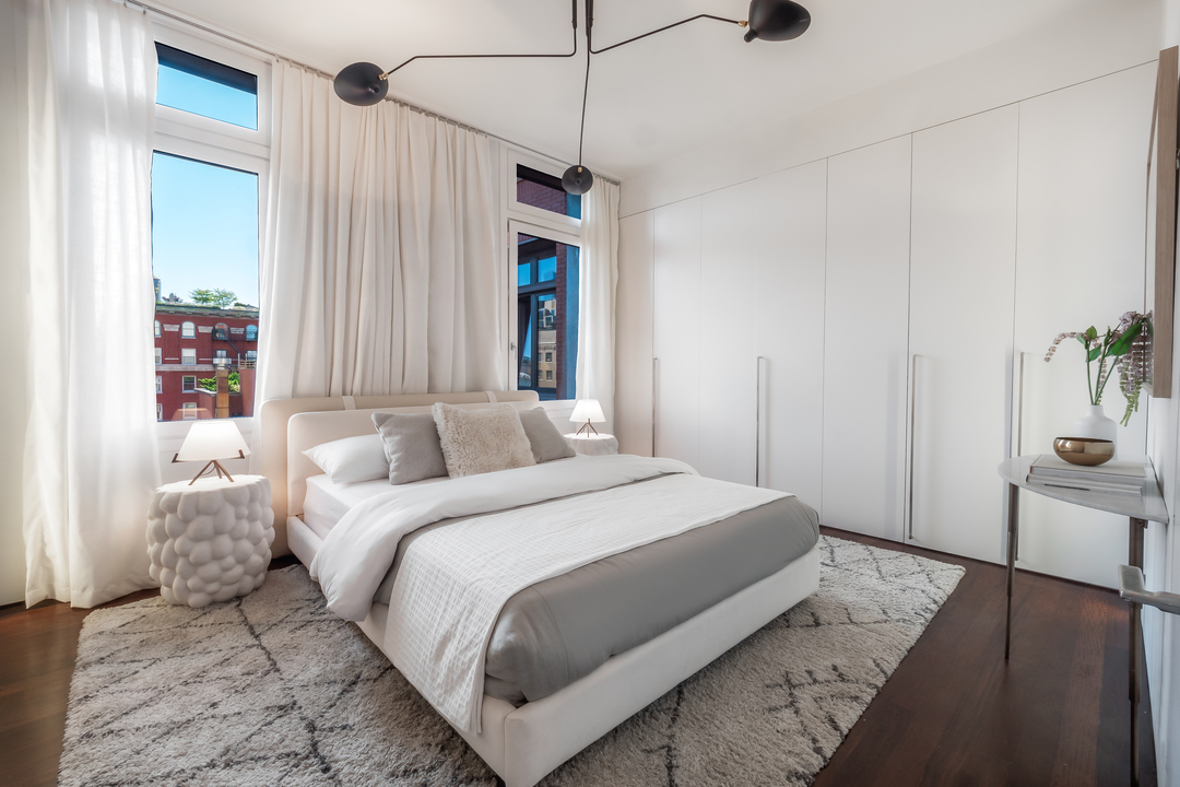 Karolina Kurkova Tribeca Loft Bedroom