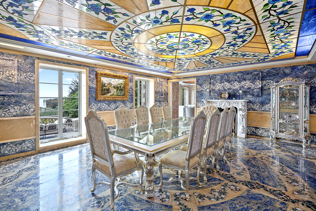 Gatsby Style Abounds A This 55m Great Neck Mansion Dining