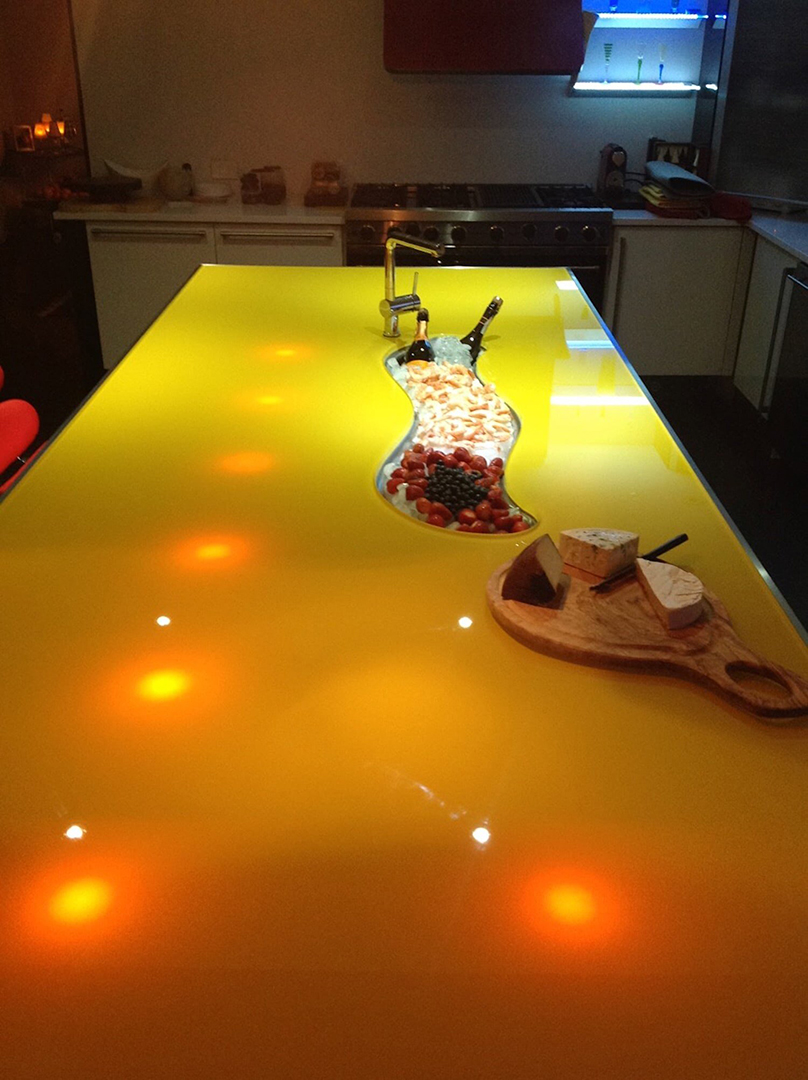 Meet A Modern And Fun Way To Bring Color Into Your Home Colorkote Counter