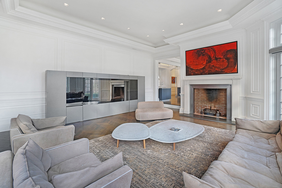 New Canaan Has A 19000 Square Foot Chateau For Sale Living Room