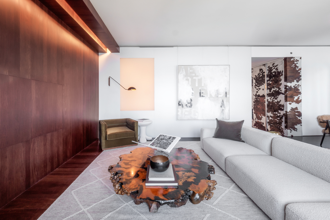 Karolina Kurkova Tribeca Loft Living Room