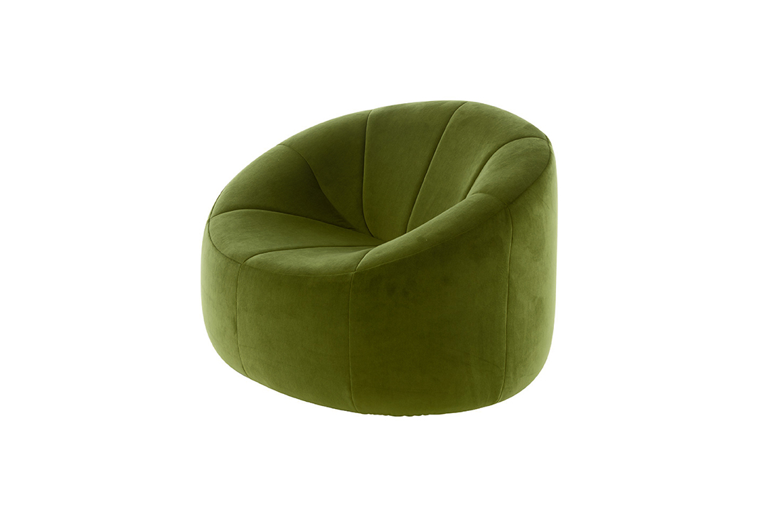 How To Bring Modern French Flair Into Every Room Pumpkin Armchair 1080x720