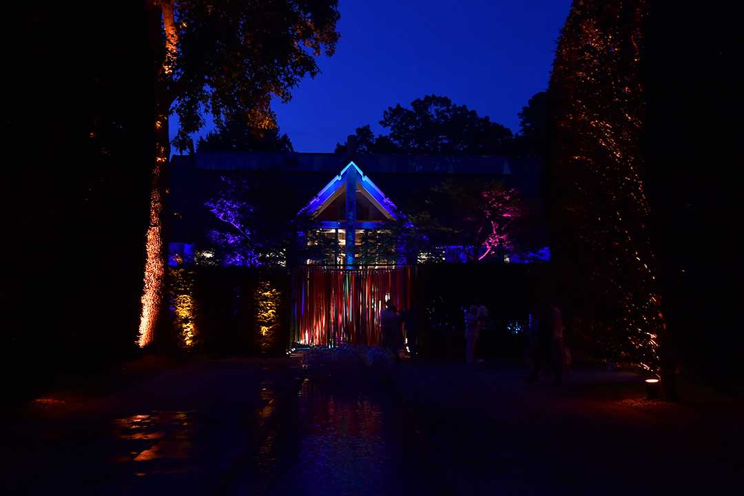 Longhouse Reserve Summer Benefit Night Scene