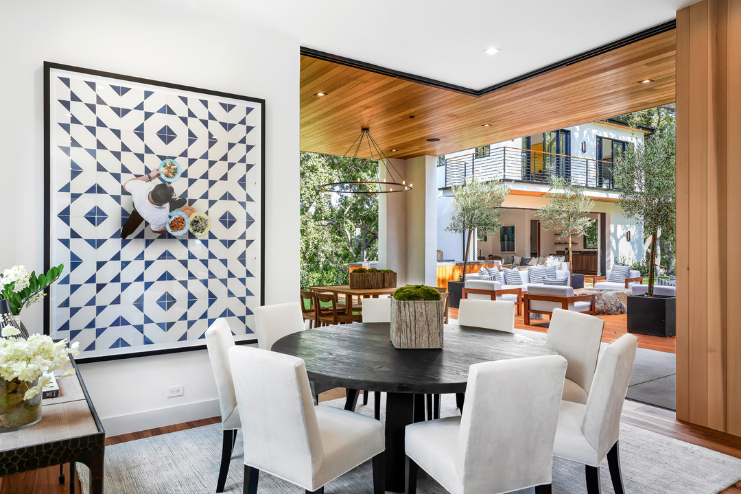 Sophie Turner Joe Jonas Sell Jae Omar Designed Encino Mansion Breakfast Nook