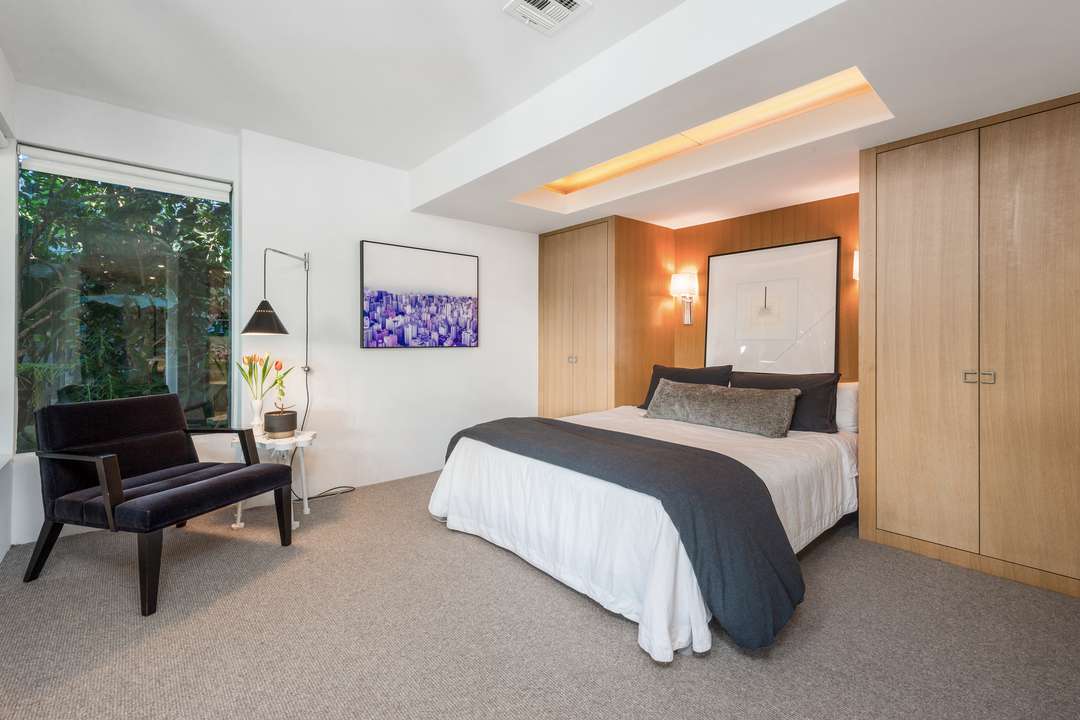 Raphael Soriano Los Feliz Gogol Midcentury Modern House Bedroom 2