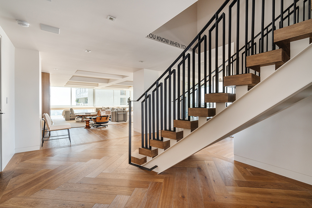 Celebrated Director Robert Wises Former Century Towers Pad Hits The Market Stairs B