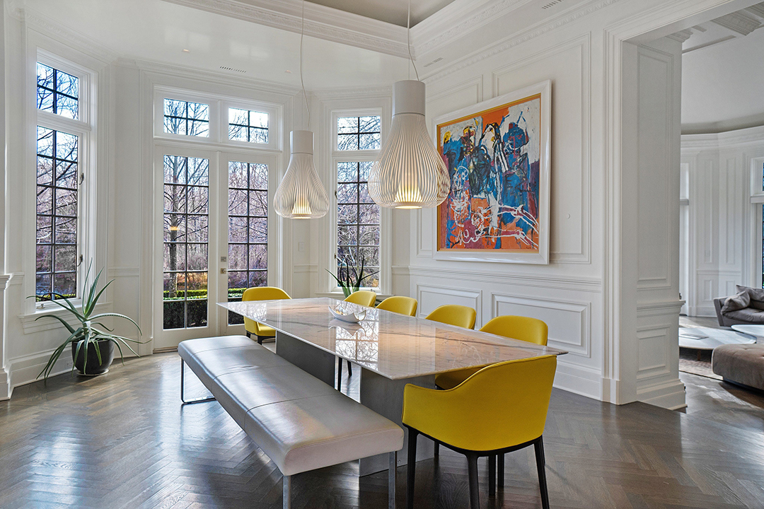 New Canaan Has A 19000 Square Foot Chateau For Sale Dining