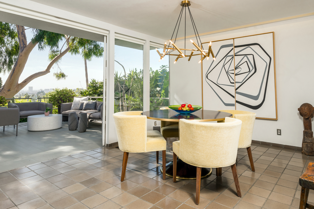 Raphael Soriano Los Feliz Gogol Midcentury Modern House Dining Nook