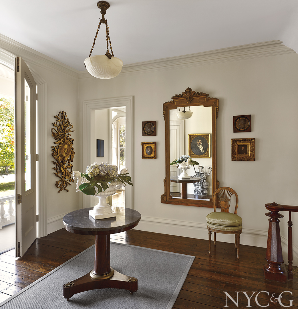 Nyc Couples Claverack Country Home Foyer