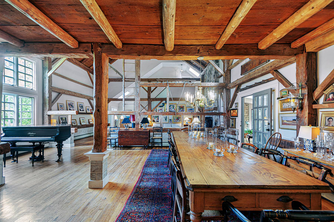 This Rural Water Mill Home Asking 5 6m Is Not Your Average Barn Dining
