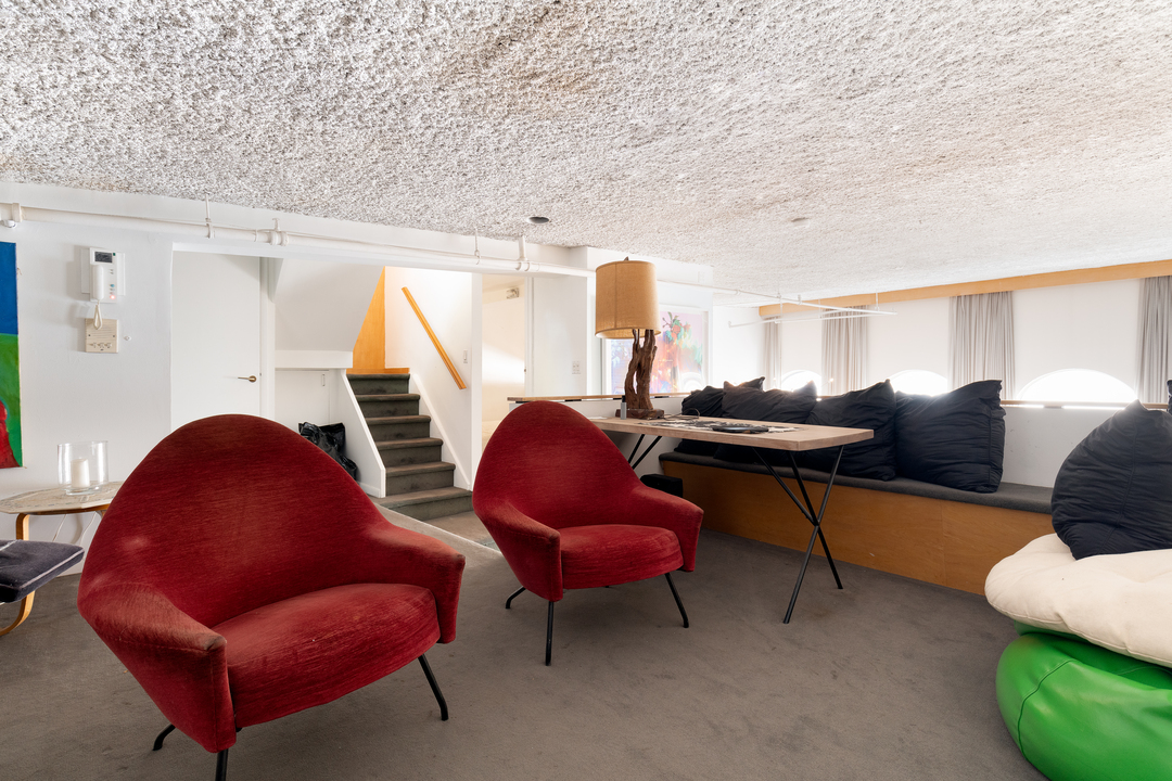 Andy Warhol Art Director Noho Penthouse Loft Sitting Room