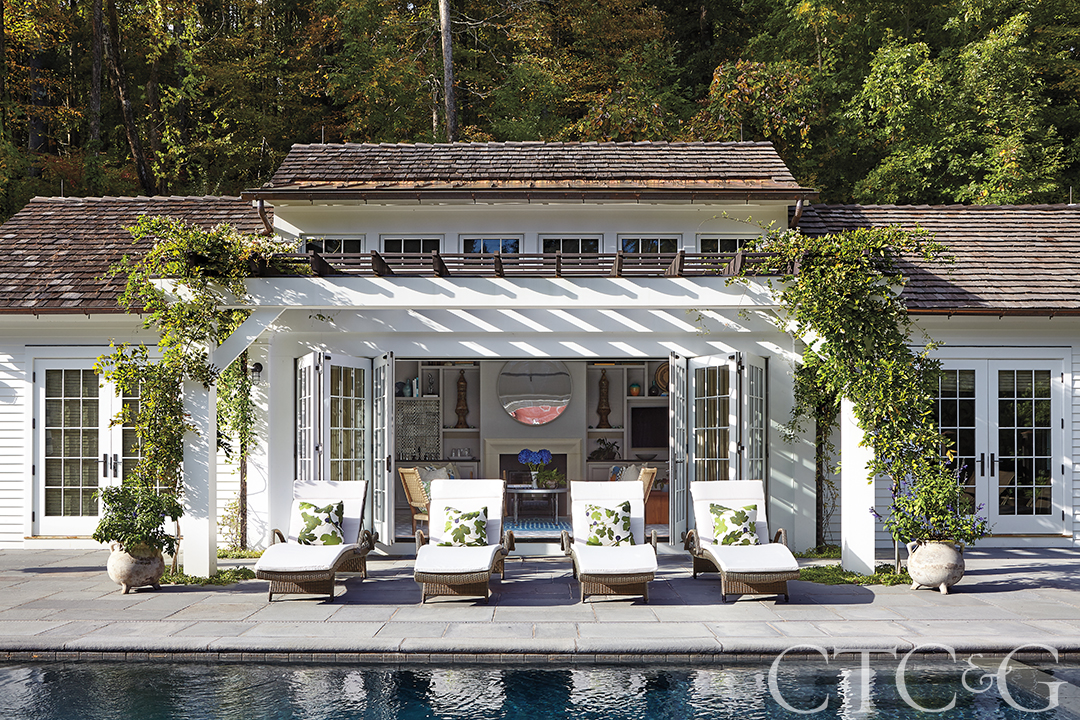 Litchfield Barn Entertaining Space Pool House