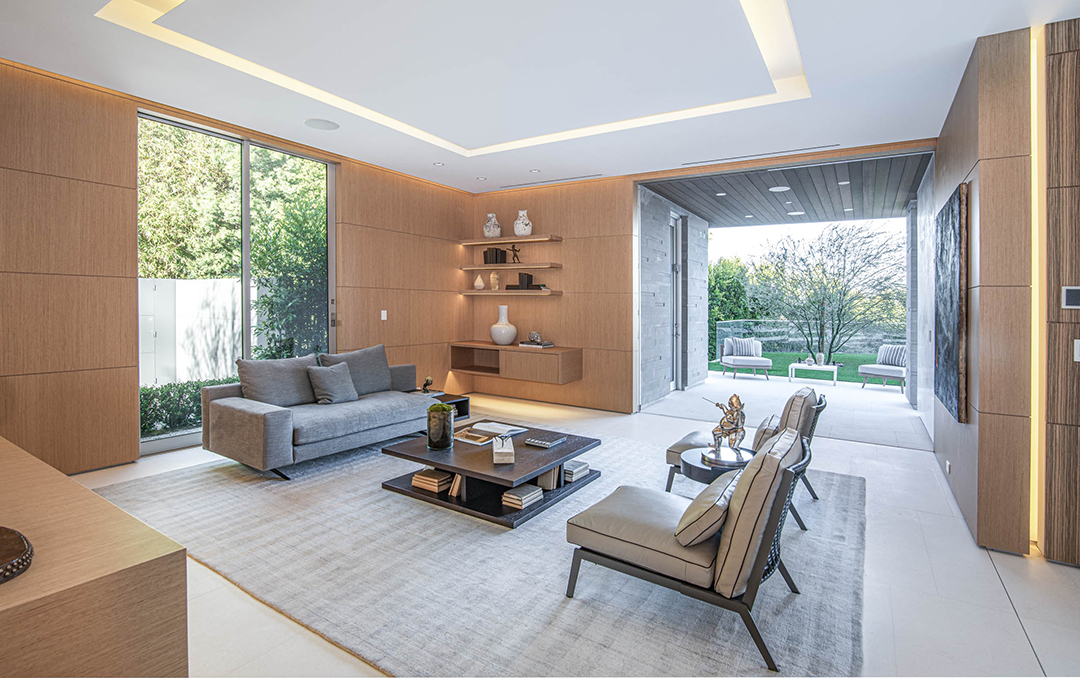 David Spade Drops Almost 13 9m On A Modern La Mansion Den