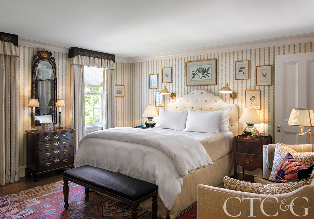 Classic Greek Revival Bedroom