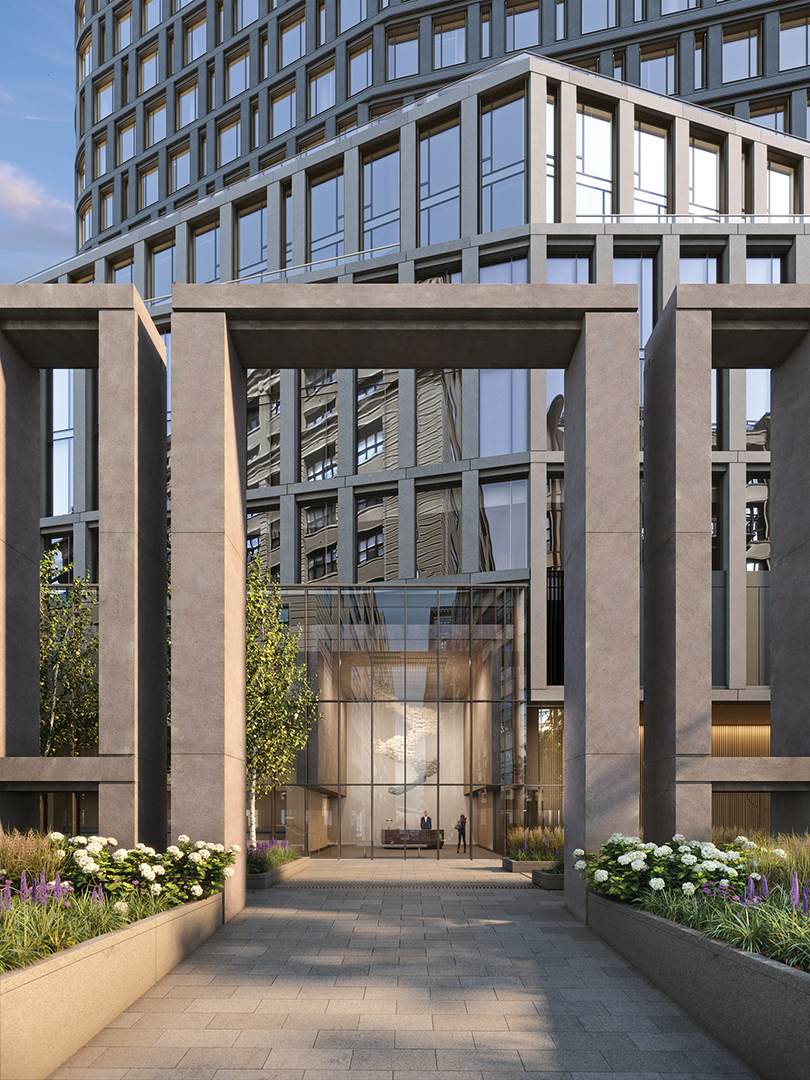 Brooklyns Olympia Dumbo Launches Sales Now Holding The Most Expensive Listing In Dumbo March 30front Colonade Entry Final Edit