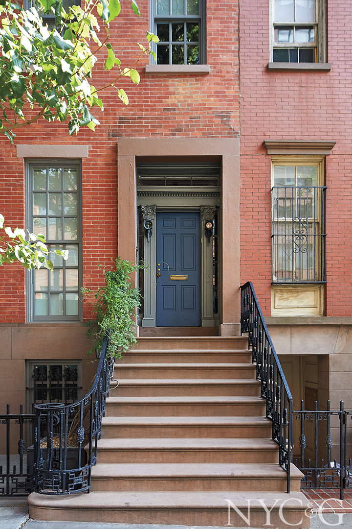 Sexy Stylish West Village Townhouse Stoop