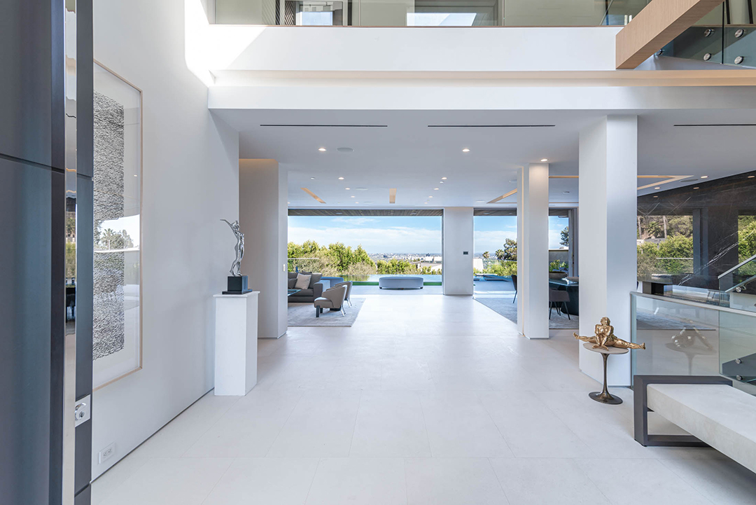 David Spade Drops Almost 13 9m On A Modern La Mansion Foyer