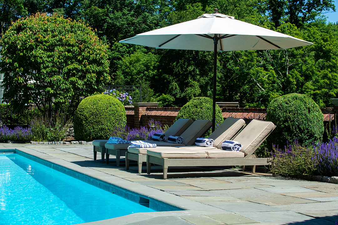 A Circa 1934 Greenwich Mansion Built By Mott Schmidt Lists For The First Time In 20 Years Poolside