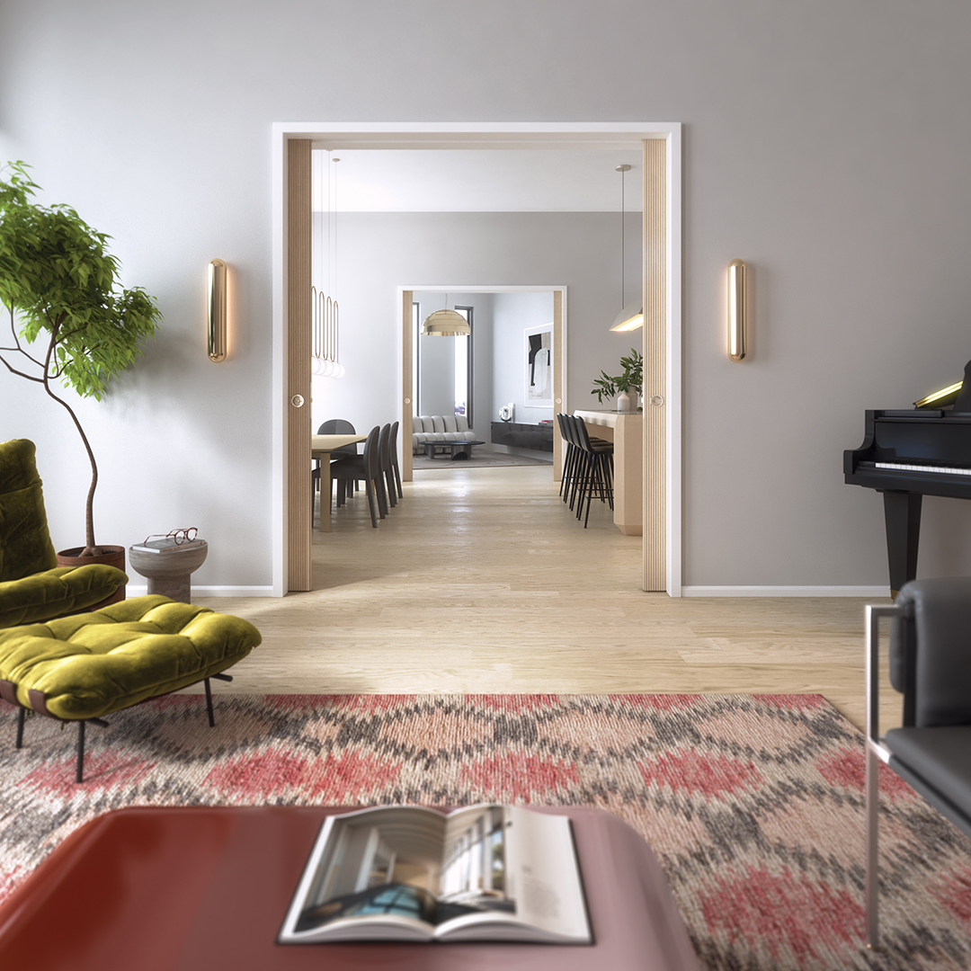 Brooklyns Olympia Dumbo Launches Sales Now Holding The Most Expensive Listing In Dumbo March 30front 21b Living Room Final Edit