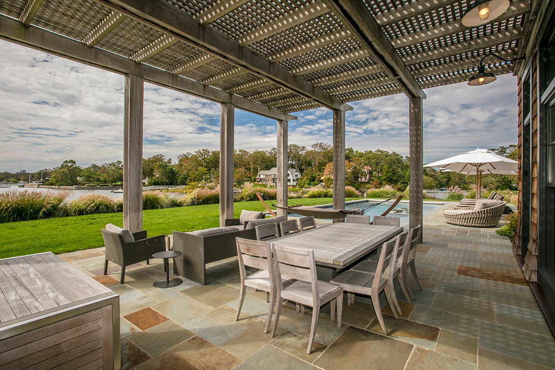 A Masterful Waterfront Modern In Mamaroneck Hits The Market Asking 9 2m Pergola