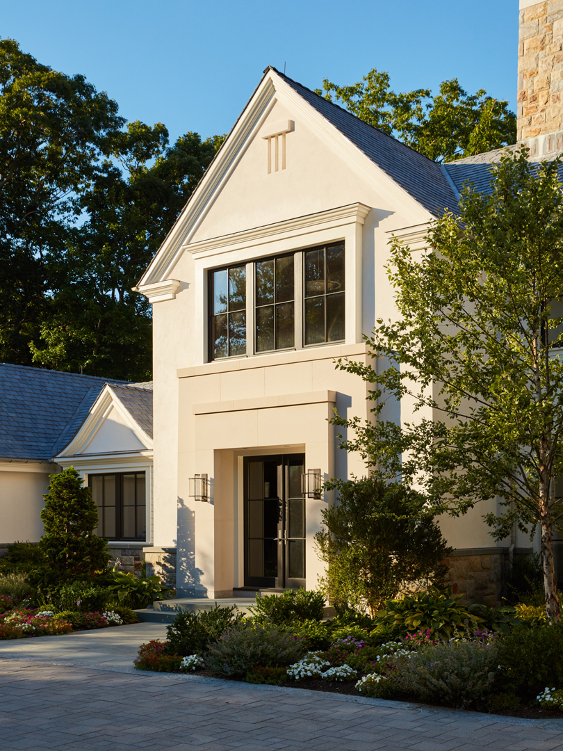 Shope Reno Wharton Creates A Sleek Streamlined Home For A Past Clients New Chapter Exterior