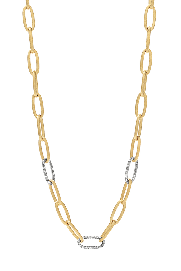 Diamond Necklace in 14k Yellow Gold