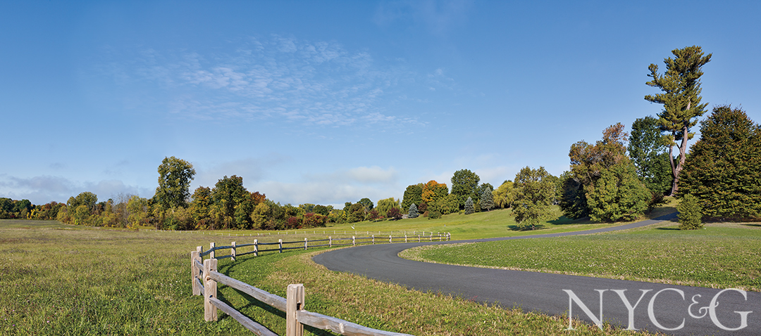 Nyc Couples Claverack Country Home Driveway