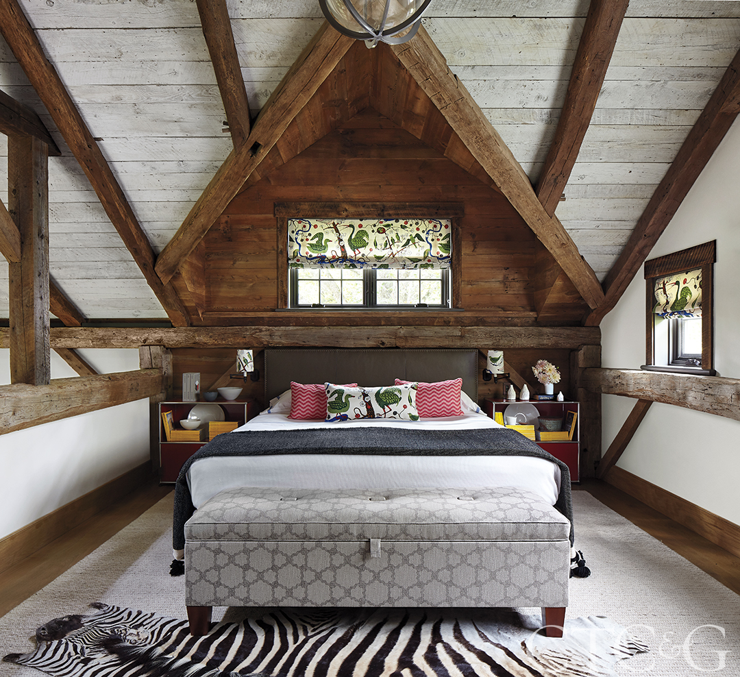 Litchfield Barn Entertaining Space Bedroom