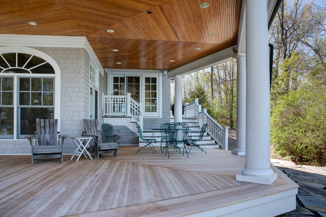 A Tale Of Two Vermont Listings Traditional Porch Outdoor Dining