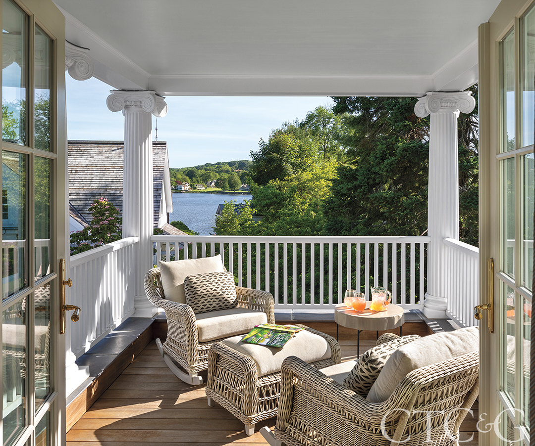 Classic Greek Revival Porch