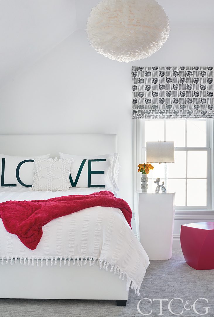 New Canaan Cheeky Glamour Teen Bedroom