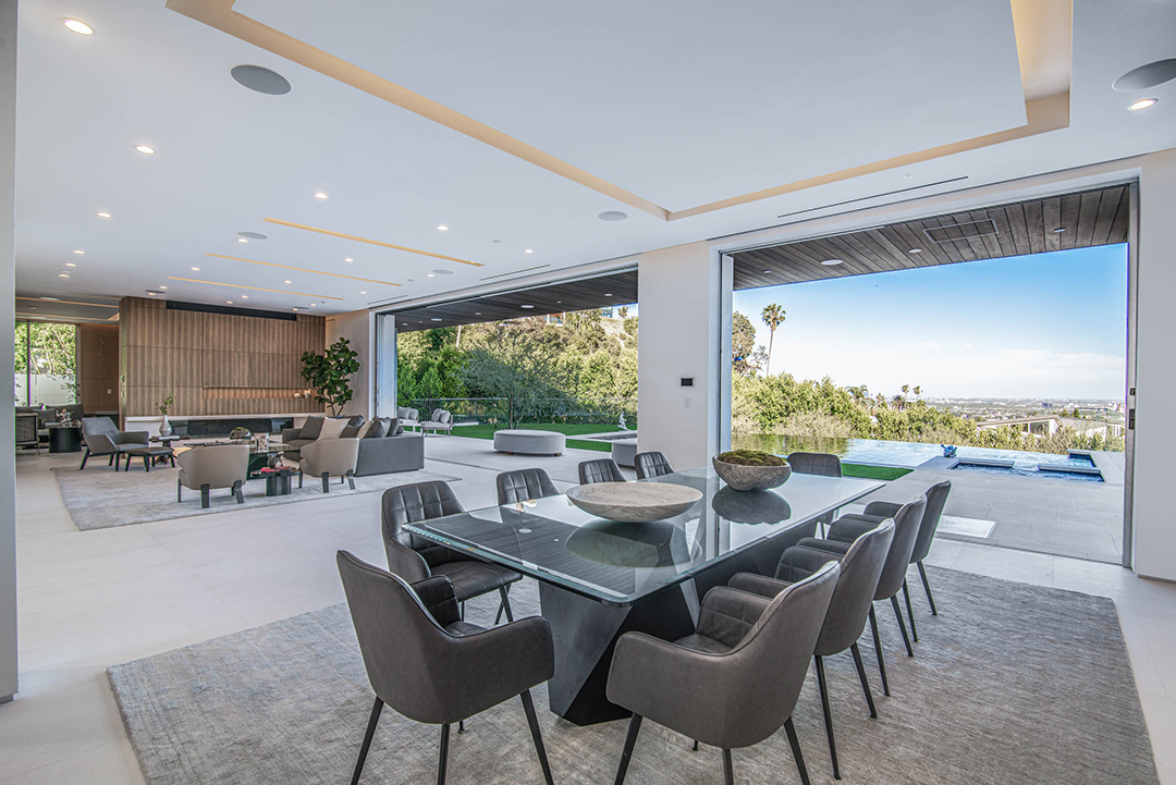 David Spade Drops Almost 13 9m On A Modern La Mansion Dining View